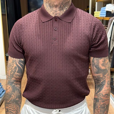 POLO YAKA PREMİUM TRİKO BORDO