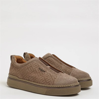 Presley V2 Model Hakiki Süet Deri İthal Taban Sneaker Ayakkabı