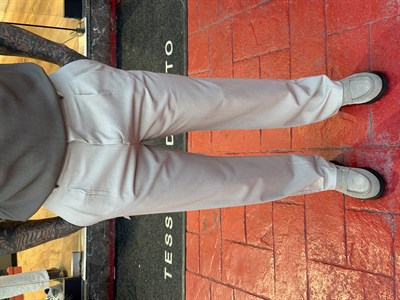 Rahat LUXURY BEJ PALAZZO PANTALON