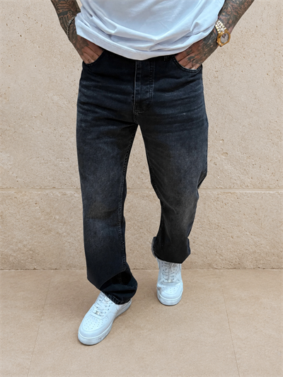 Siyah Baggy Jean
