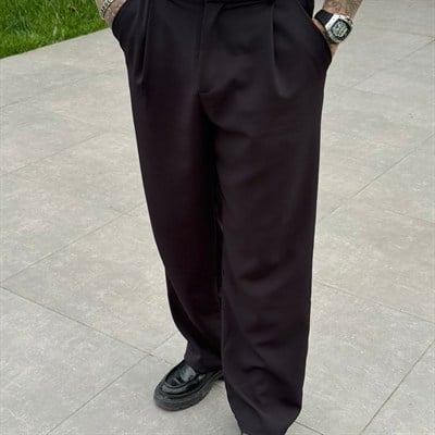 SİYAH PREMİUM PALAZZO BAGGY