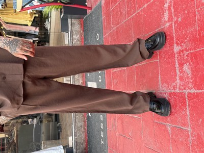 Smart Casual Kahve Pantolon