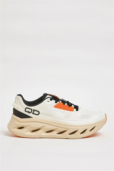 Step Model Hakiki Triko Kumaş İthal Taban Sneaker Ayakkabı - BEYAZ