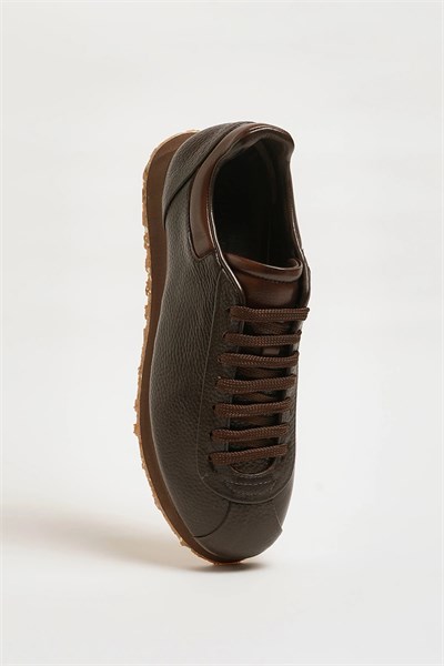 Wilson Model Hakiki Floater Deri Jurdan Eva Taban Sneaker Ayakkabı - KAHVERENGİ
