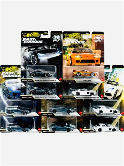 Hot Wheels 25.Yıl FF 10'lu Koli