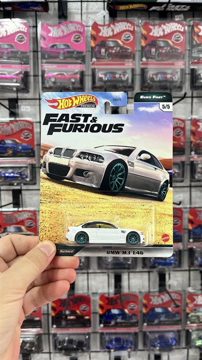 Hot Wheels Premium BMW M3 E46 Euro Fast