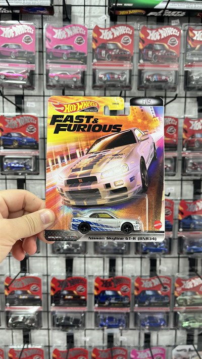 Hot Wheels Premium Skyline GTR (BNR34)