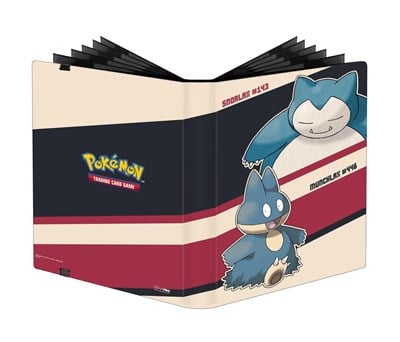 Ultra Pro Pokemon Snorlax Pro Binder 9 Cepli 360 Kart Kapasiteli