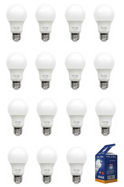Voltek 15 Adet 9 Watt Led Ampul - Beyaz