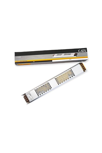 Cata CT-2678 30A LED TRAFOSU (SÜPER SLİM - FANSIZ) (360w)
