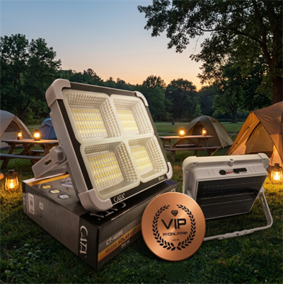 Cata CT-4698 200 W Taşınabilir Powerbank Özellikli Solar LED Projektör