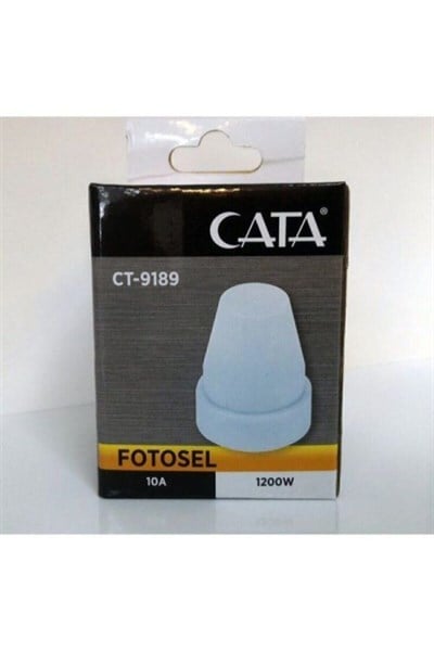 Cata Ct-9189 1200 W Fotosel-fotosel Rölesi (ışık Sensörü)