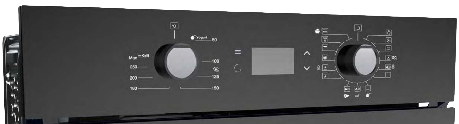 Luxor CORE F1500 kontrol paneli, fonksiyon ve sıcaklık ayarları