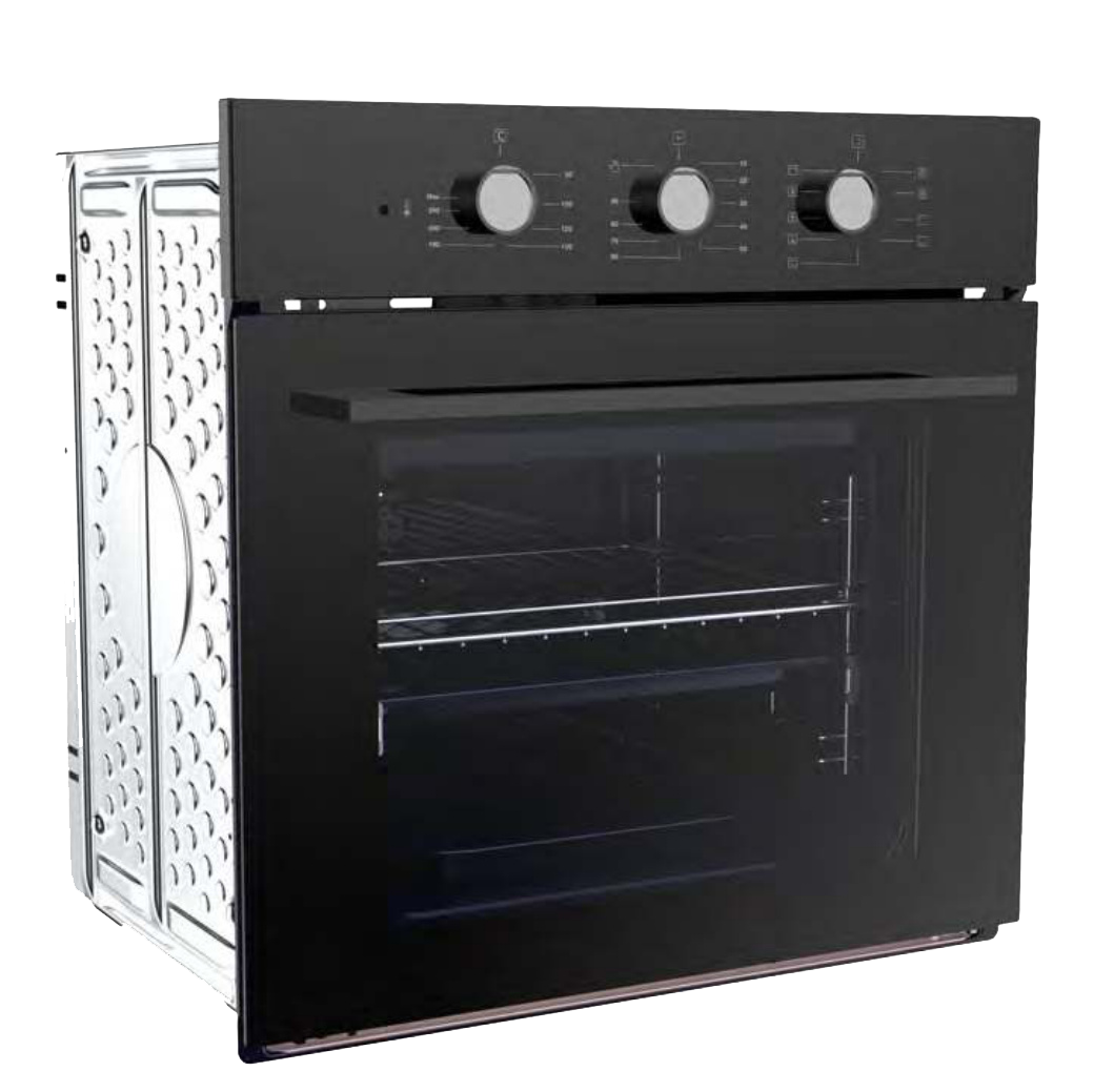 Luxor Select F900 kapalı kapak ve üç düğmeli kontrol paneli