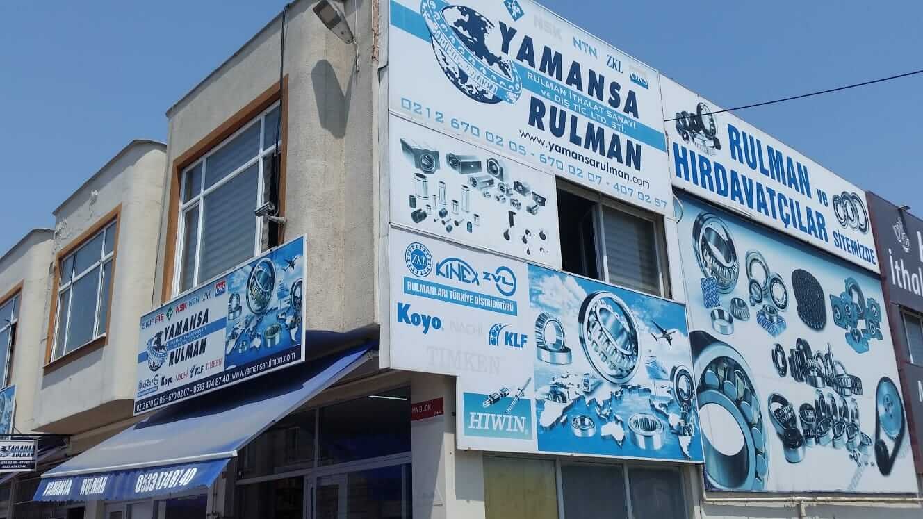 Yamansa Rulman mağazası