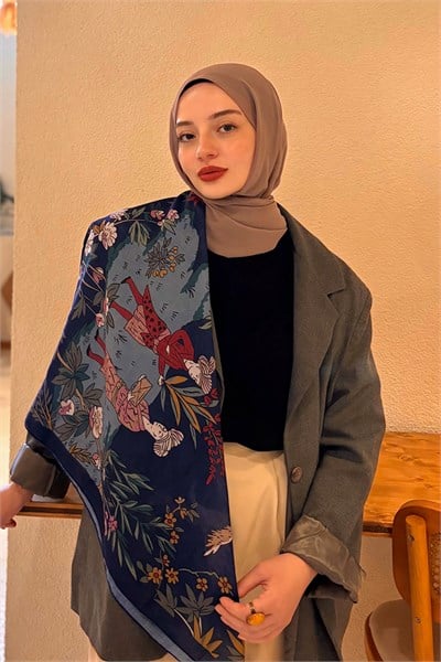 Bülbül Yolu Omuz Şalı