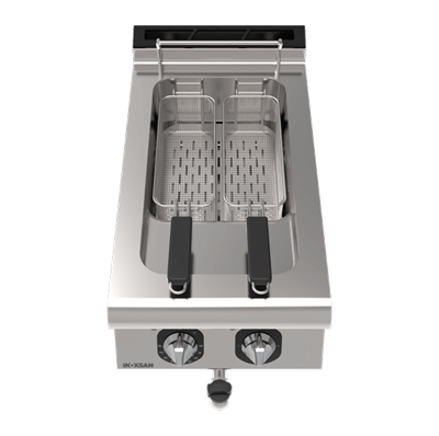 İnoksan Fritöz INO-7FE10S Yarım Modül Elektrikli Set Üstü Fritöz – 16 Litre | 700S Seri Profesyonel Endüstriyel Fritöz