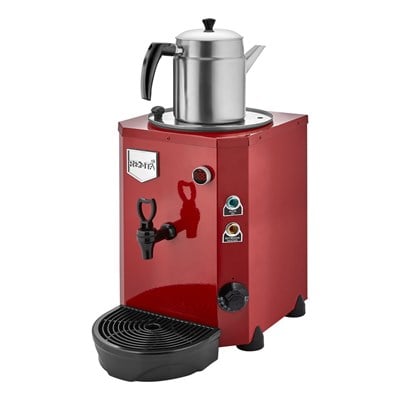Remta Jumbo Çay Makinesi Tek Demlikli Kırmızı 9 Litre Elektrikli | DE14
