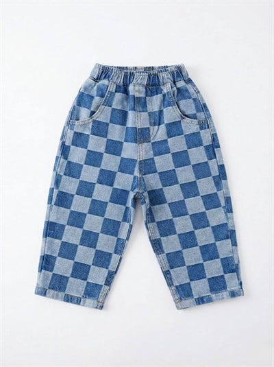 Laciel Paris damalı jean