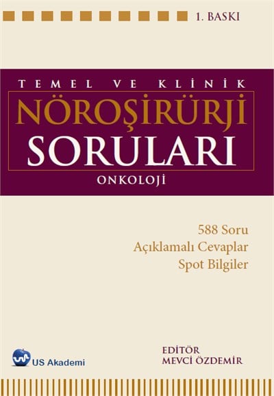 Temel ve Klinik Nöroşirurji Soruları Cilt 3 1.Baskı Onkoloji 
