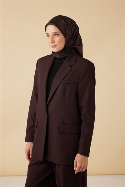MAİSA EVA TWİLL İPEK EŞARP 90*90 BORDO