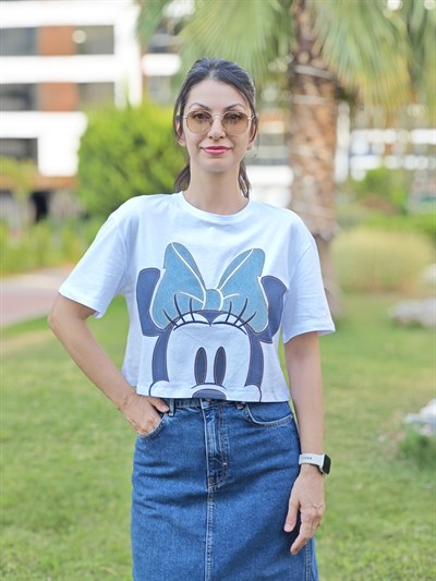 Mickey Crop Tshirt 