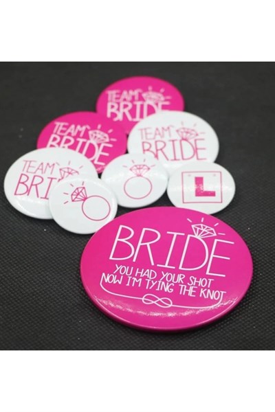 Bride To Be Rozet Set 8'li
