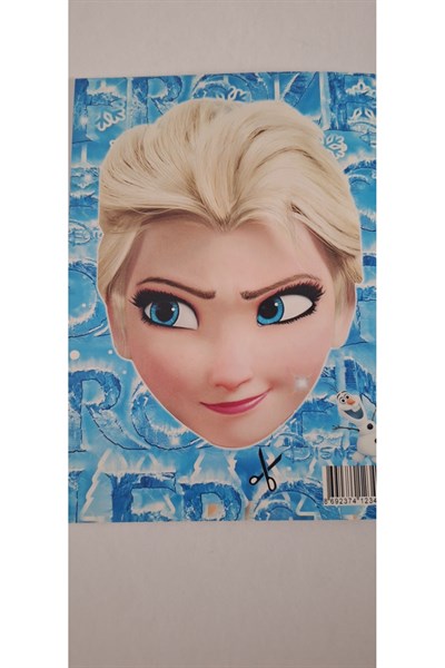 Mutlu anılar parti evi frozen boyama kitabı