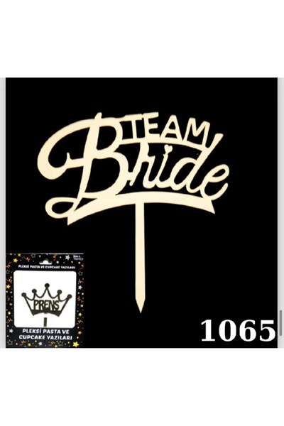 Party Concept Gold Pleksi Team Bride