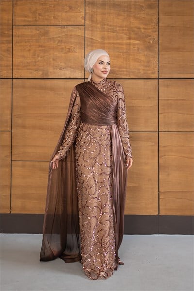 Ravza Payetli Model Abiye | Vizon