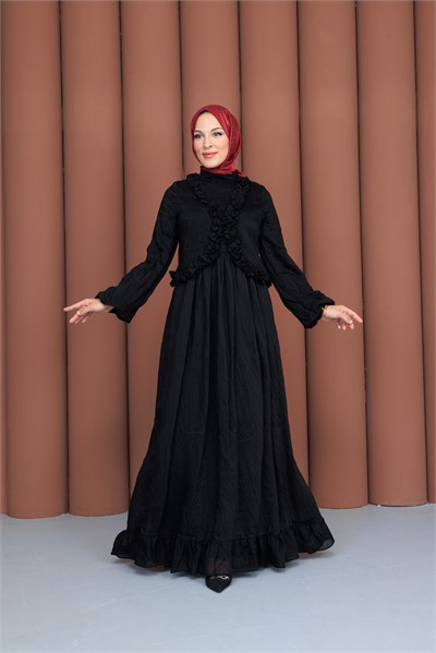 Sare Elbise | Siyah