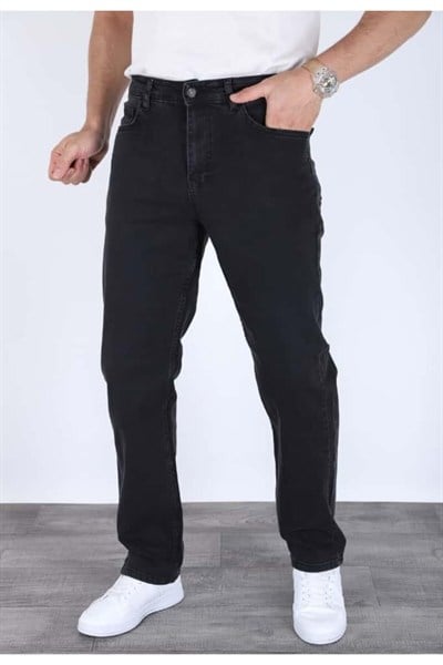 Erkek Regular Kalıp Likralı Esnek Kot Pantolon