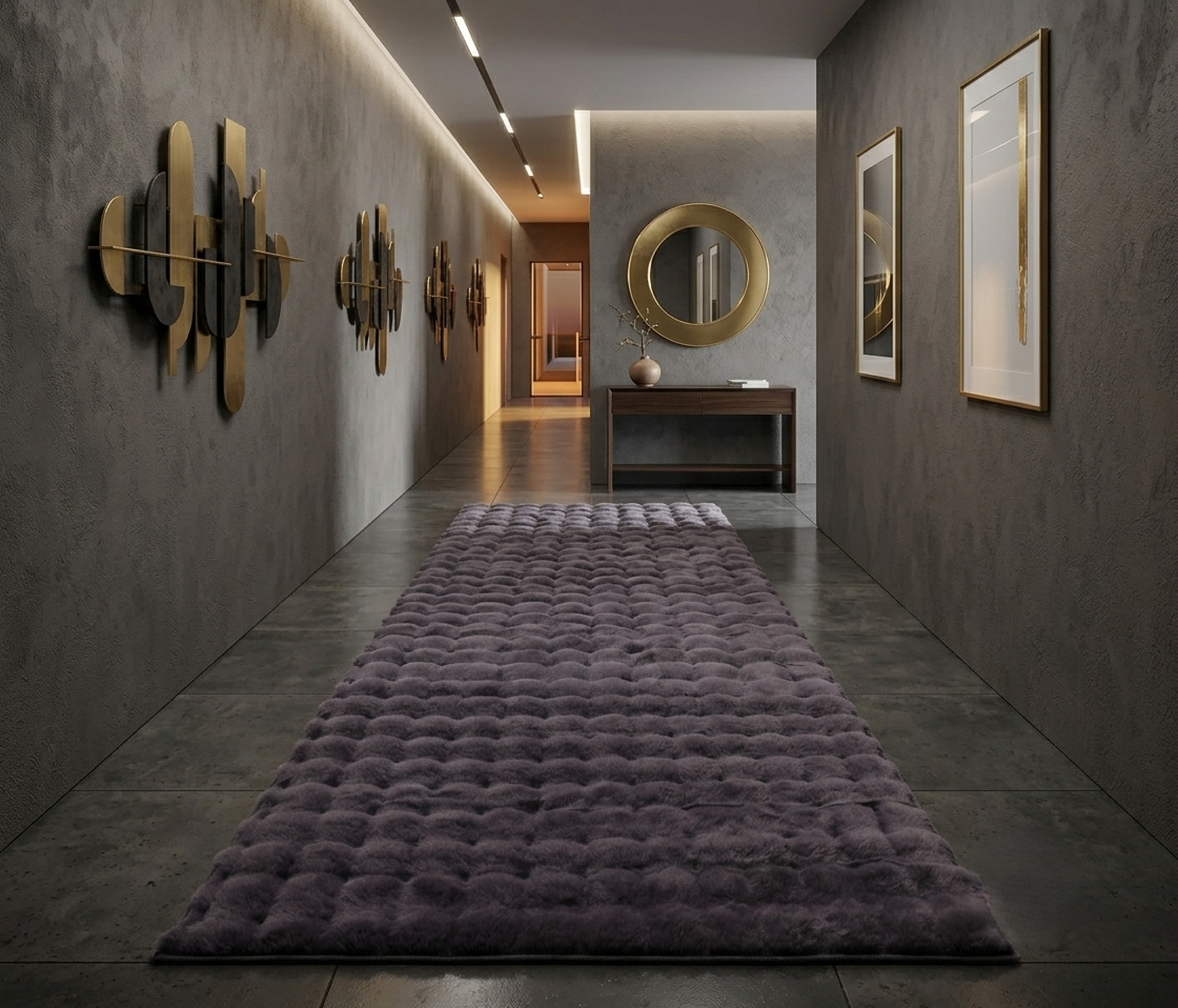 Bubble Ultra Soft Peluş Salon Halısı