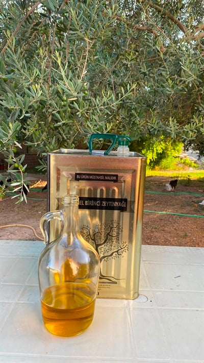 Zeytinyağı 5 Lt (Naturel Sızma  Soğuk Sıkım)