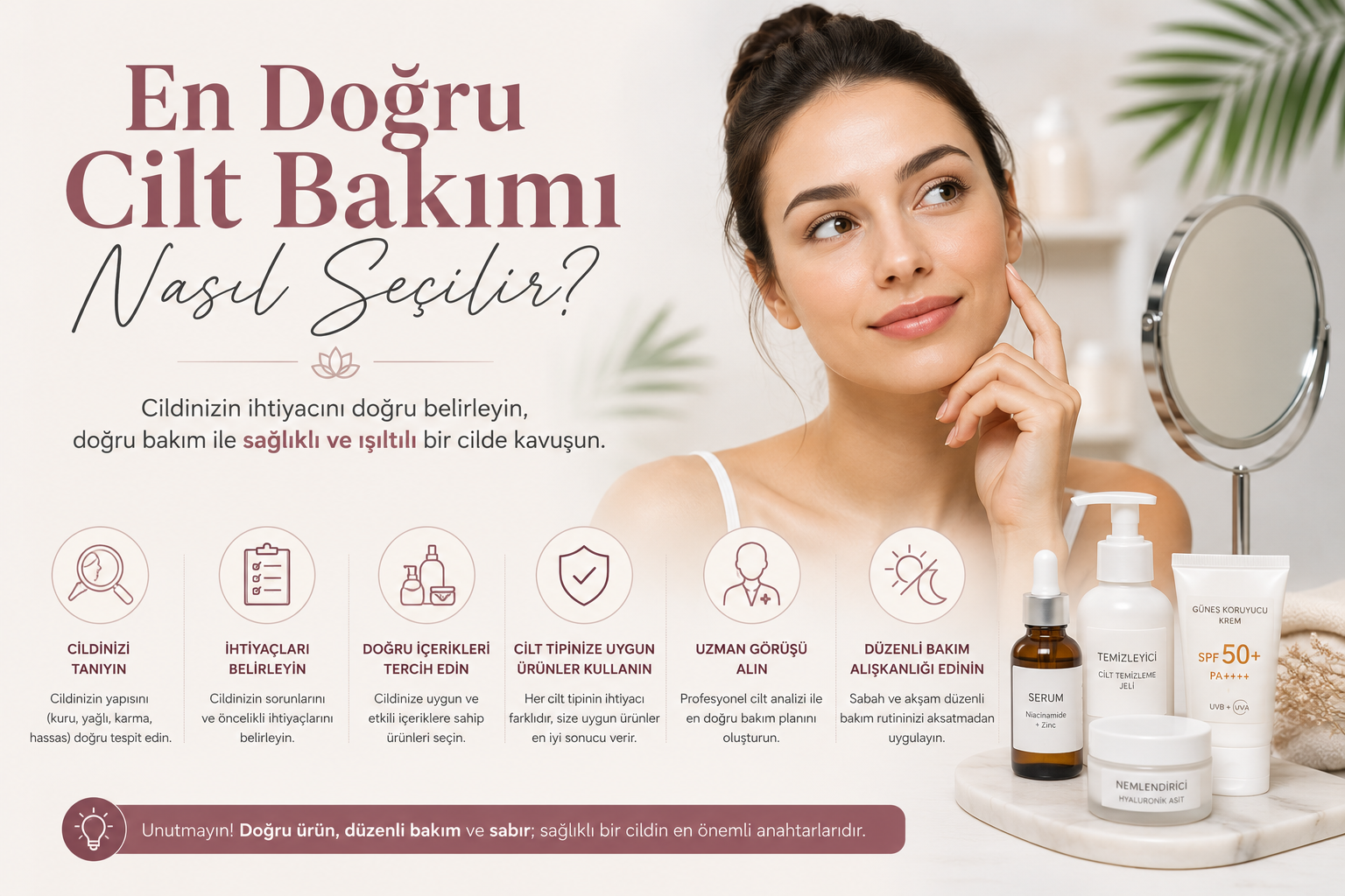En Doğru Cilt Bakımı Nasıl Seçilir?