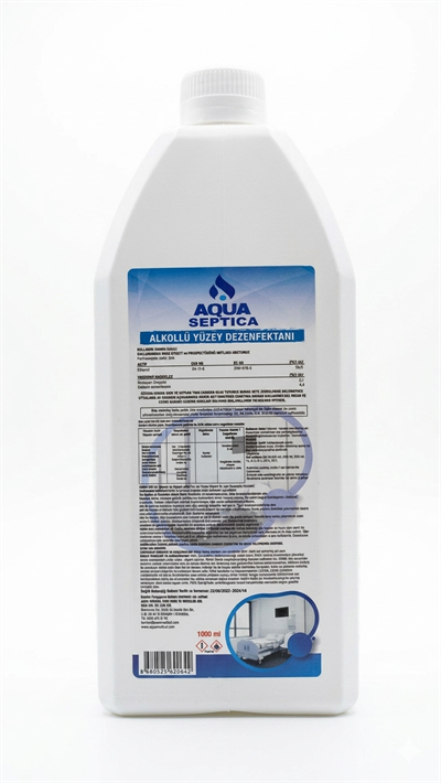 AQUA Septica Alkollü Yüzey Dezenfektanı 1 Litre