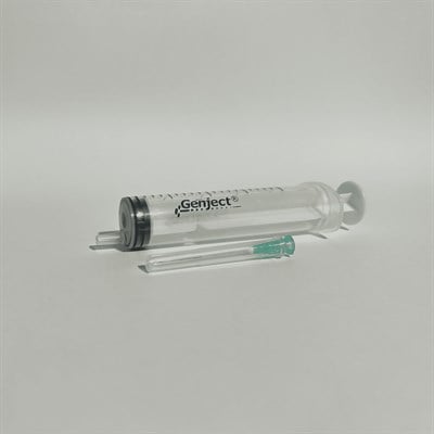 Genject - Enjektör - 20 cc 38 mm- 3P - Yeşil İğneli