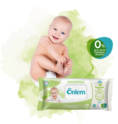 Önlem - Botanika Islak Havlu -20'li