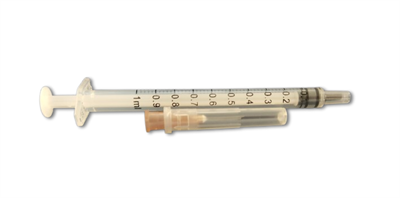 Risus 1 ML Enjektör Hipodermik İğneli Şırınga - 26G x(13mm)