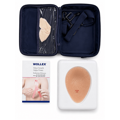 Wollex - Silikon Göğüs Protezi - 90 Beden