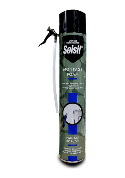 Selsil Pipetli Tam Dolum Montaj Köpüğü 750 ml 850 gr