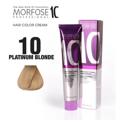 Morfose10 Saç Boyası 10 Platin Sarı 100ml