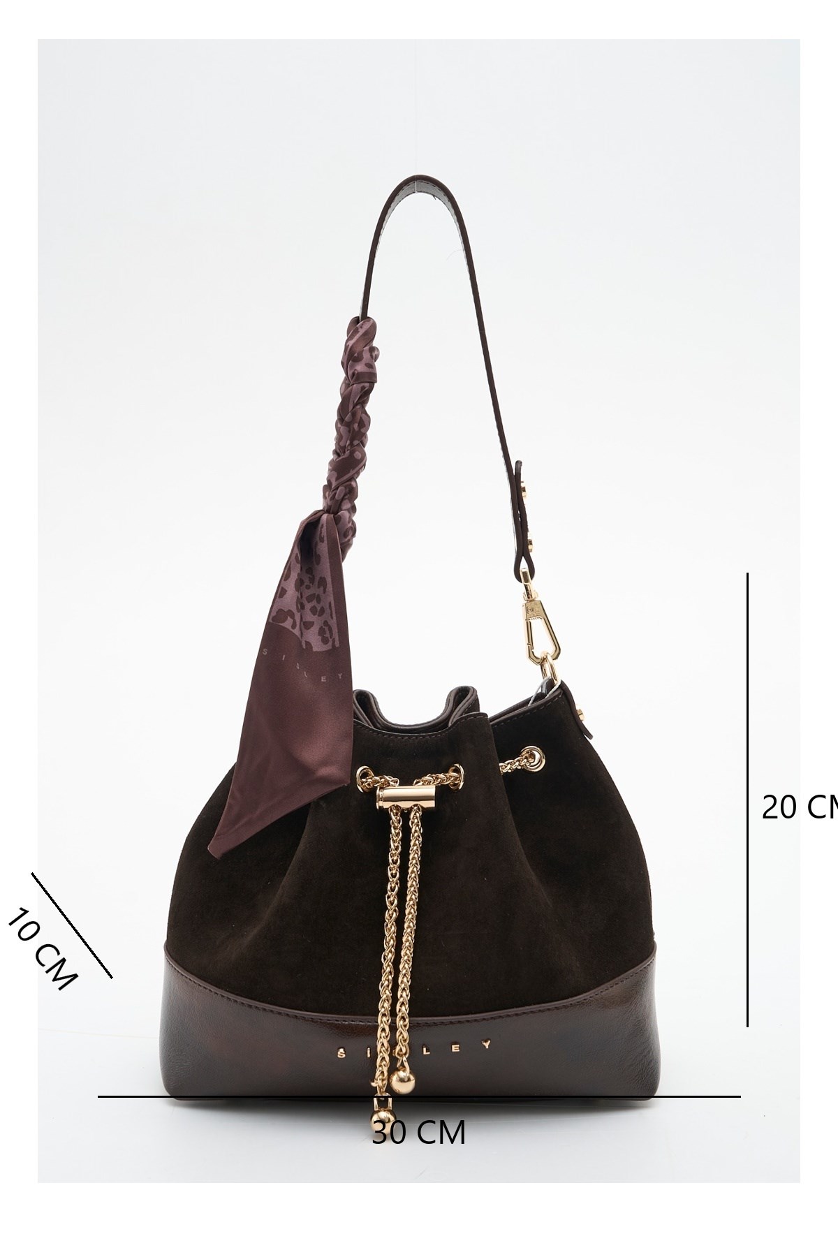 Sisley Kadın Kol Çantası SLY534 Kahve
