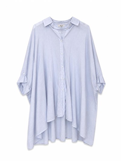 KADIN VUAL OVERSIZE TUNİK GÖMLEK