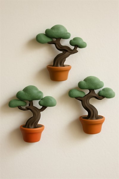 Bonsai Agac Buzdolabı Magneti