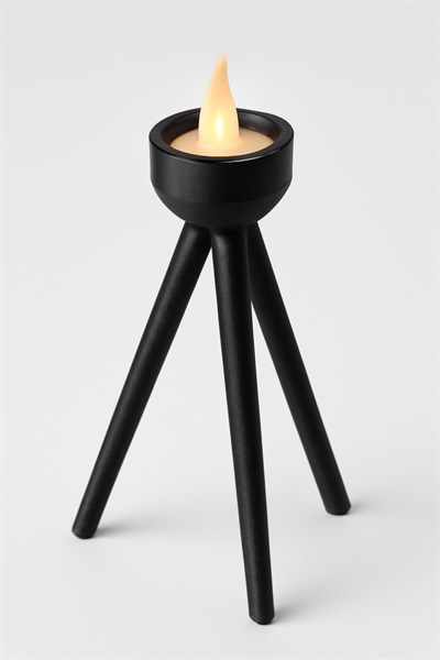 Dekoratif Aydınlatma Mumluk Kule Çubuk Mumluk Plastiktir. Tea Light Mum Dahildir.