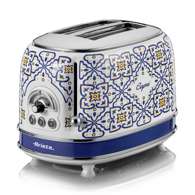 Ariete Capri Ekmek Kızartma Makinesi 2 Dilim Mavi 0155/1C