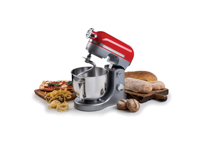 Ariete Moderna 1600W 5.5 L Mutfak Şefi Kırmızı 1589/00 + 4079/00 Kıyma, Makarna ve Sosis Aparatı Hediyeli
