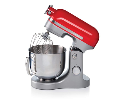 Ariete Moderna 1600W 5.5 L Mutfak Şefi Kırmızı 1589/00 + 4079/00 Kıyma, Makarna ve Sosis Aparatı Hediyeli