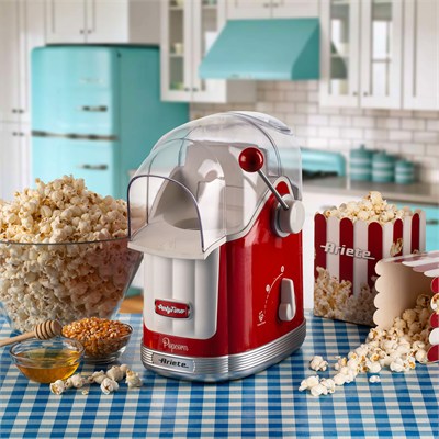 Ariete Party Time Kollu Mısır Patlatma Makinesi - Kırmızı 2958/00
